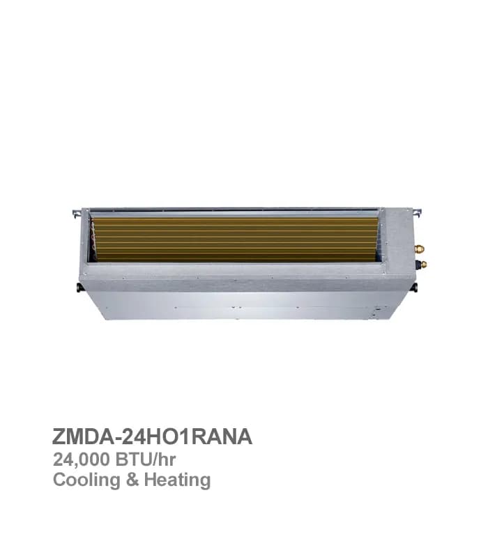 داکت اسپلیت زانتی 24000سردو گرم روتاری دور ثابت ZMDA-24HO1RANA — تصویر ۳