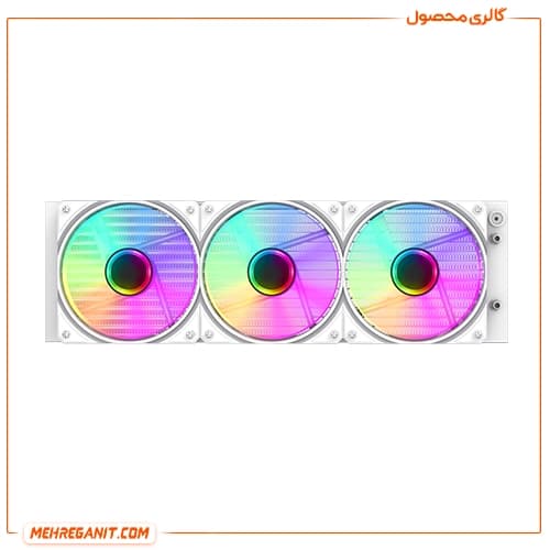خنک کننده مایع پردازنده گیم مکس مدل GameMax IceBurg 360 Infinity سفید — تصویر ۴
