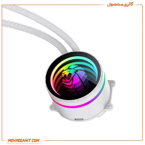 خنک کننده مایع پردازنده گیم مکس مدل GameMax IceBurg 360 Infinity سفید — تصویر ۸