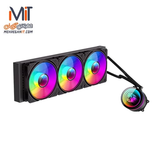 خنک کننده مایع پردازنده گیم مکس مدل GameMax IceBurg 360 Infinity مشکی