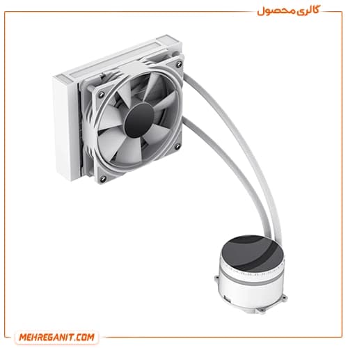 خنک کننده مایع پردازنده گیم مکس مدل GameMax IceBurg 120 Infinity سفید — تصویر ۵