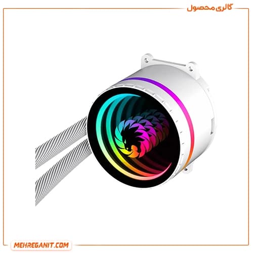 خنک کننده مایع پردازنده گیم مکس مدل GameMax IceBurg 120 Infinity سفید — تصویر ۷