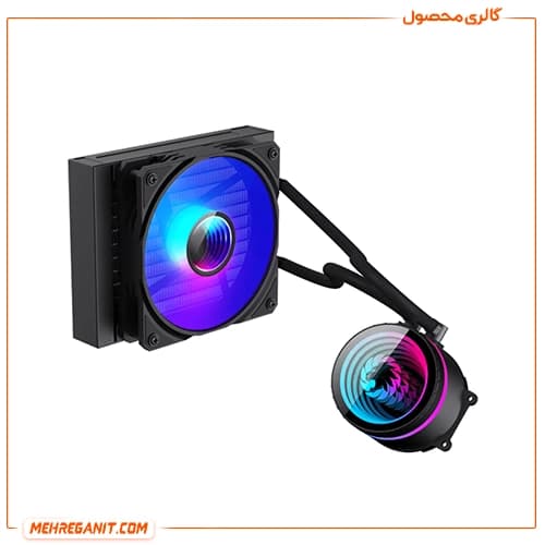 خنک کننده مایع پردازنده گیم مکس مدل GameMax IceBurg 120 Infinity مشکی — تصویر ۴