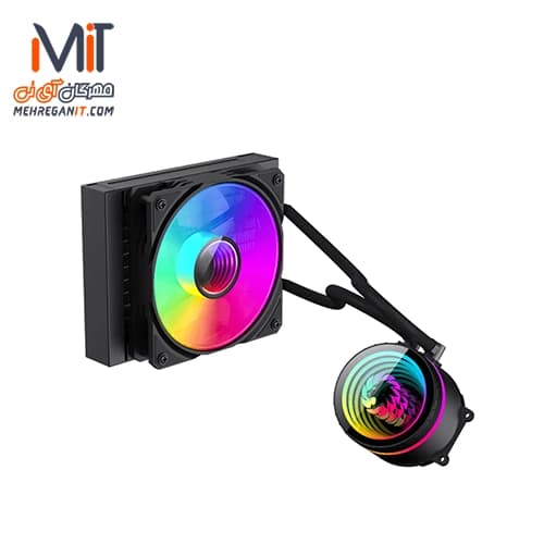 خنک کننده مایع پردازنده گیم مکس مدل GameMax IceBurg 120 Infinity مشکی — تصویر ۹