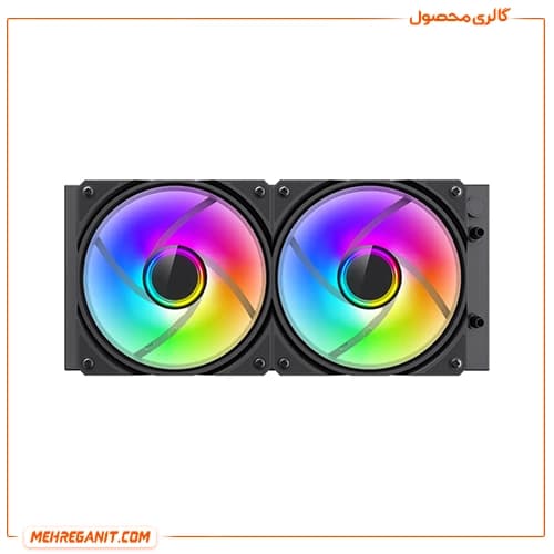 خنک کننده مایع پردازنده گیم مکس مدل GameMax IceBurg 240 Infinity مشکی — تصویر ۵