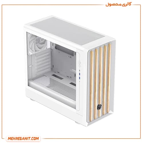 کیس گیمینگ گیم مکس مدل GameMax Claw 460 WW سفید — تصویر ۵