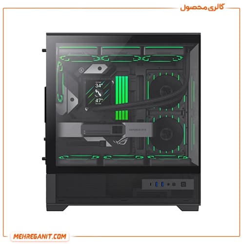 کیس گیمینگ گیم مکس مدل GameMax Vista 2 AB مشکی — تصویر ۷