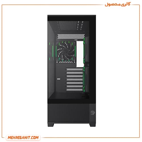کیس گیمینگ گیم مکس مدل GameMax Vista 2 AB مشکی — تصویر ۱۲