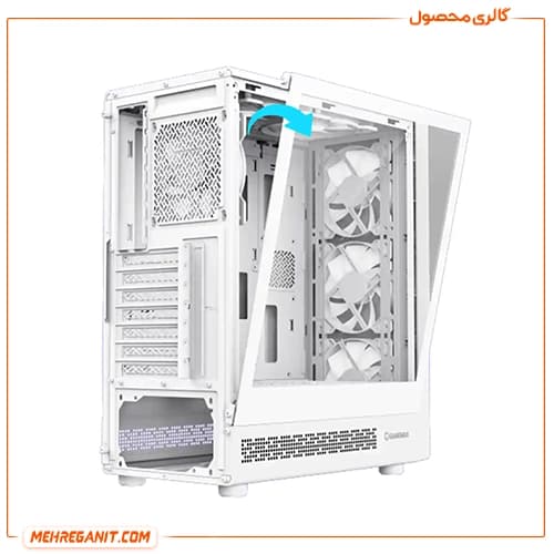 کیس گیمینگ گیم مکس مدل GameMax Storm 2 سفید — تصویر ۱۱