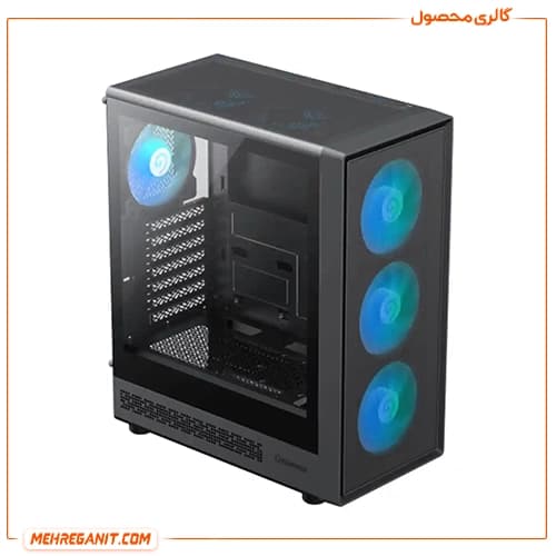 کیس گیمینگ گیم مکس مدل GameMax Storm 2 مشکی — تصویر ۳