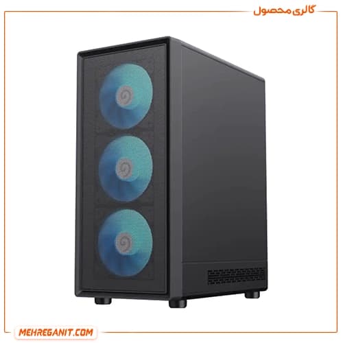 کیس گیمینگ گیم مکس مدل GameMax Storm 2 مشکی — تصویر ۴