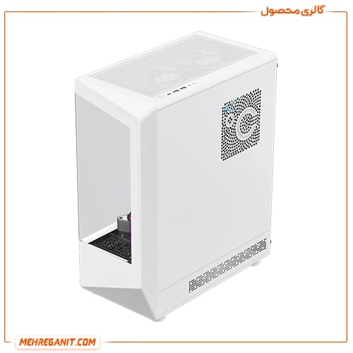 کیس گیمینگ گیم مکس مدل GameMax Vista COC سفید — تصویر ۶