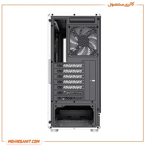 کیس گیمینگ گیم مکس مدل GameMax Vista COC سفید — تصویر ۱۲