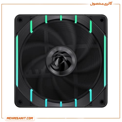 فن کیس گیم مکس مدل TORNADO T12-R مشکی — تصویر ۵