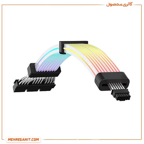 کابل اسلیو گیم مکس 12VHPWR سفید — تصویر ۵