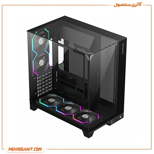 کیس گیمینگ گیم مکس مدل GameMax Infinity Pro BK مشکی — تصویر ۱۱