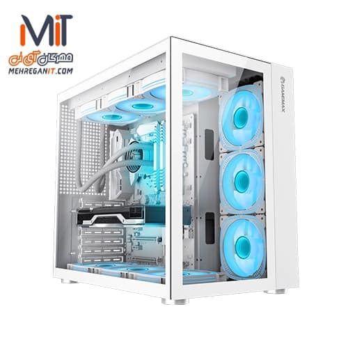 کیس گیمینگ گیم مکس مدل GameMax Infinity WH سفید