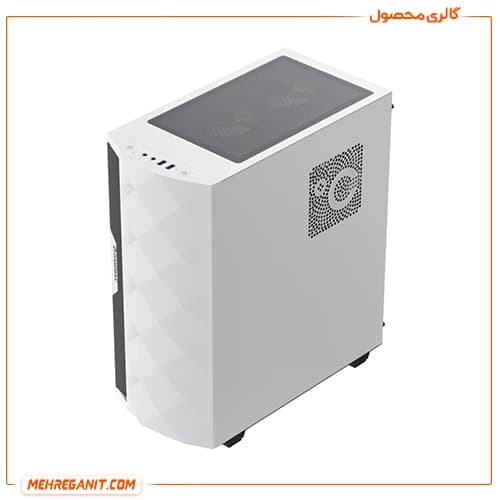 کیس گیمینگ گیم مکس مدل GameMax Diamond CP WT سفید — تصویر ۸
