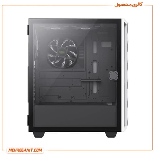 کیس گیمینگ گیم مکس مدل GameMax Diamond CP WT سفید — تصویر ۹