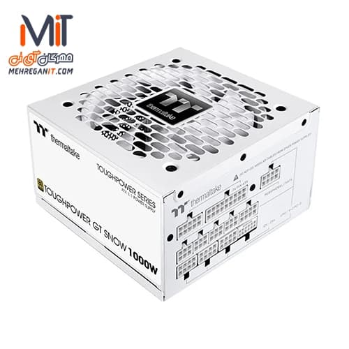 پاور کامپیوتر ترمالتیک مدل Toughpower GT 1000W Gold سفید