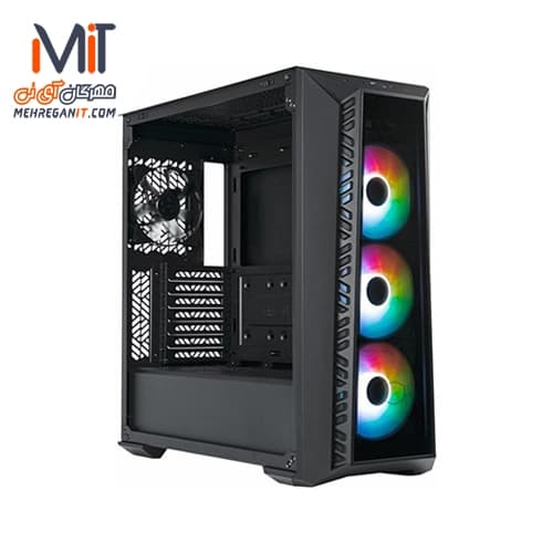 کیس گیمینگ کولرمستر مدل MasterBox 520 مشکی — تصویر ۲