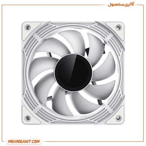 فن کیس گیم مکس GameMax FN12A-C8I سفید — تصویر ۸