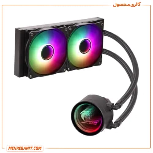 خنک کننده مایع پردازنده گرین مدل GLACIER 240 ECO-ARGB — تصویر ۱۰