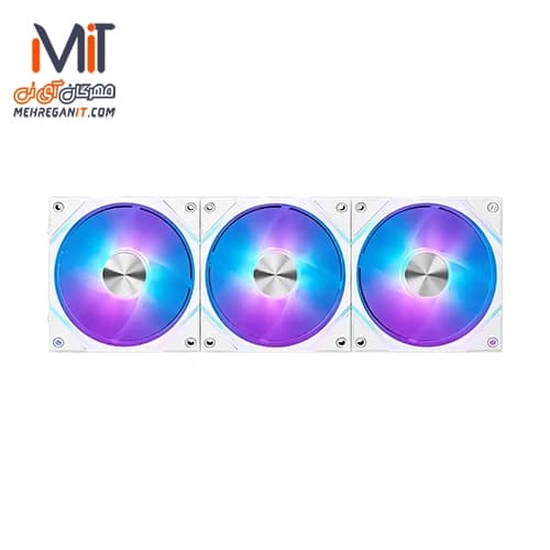 فن کیس ام اس آی مدل MSI MPG EZ120 ARGB 3X سفید