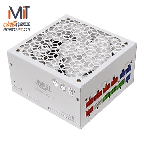 پاور کامپیوتر اوست Awest AV850-GFW V3 سفید — تصویر ۲