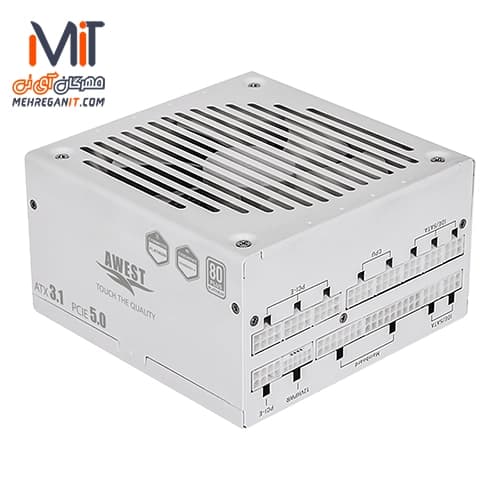 پاور کامپیوتر اوست Awest AV1000-PTW V3 سفید — تصویر ۴