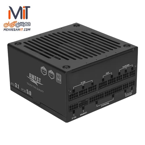 پاور کامپیوتر اوست Awest AV1000-PTB V3 مشکی