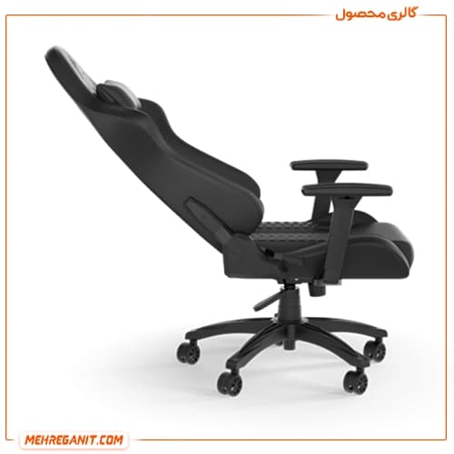 صندلی گیمینگ کورسیر مدل Corsair TC100 Relaxed Leatherette Black — تصویر ۱۰