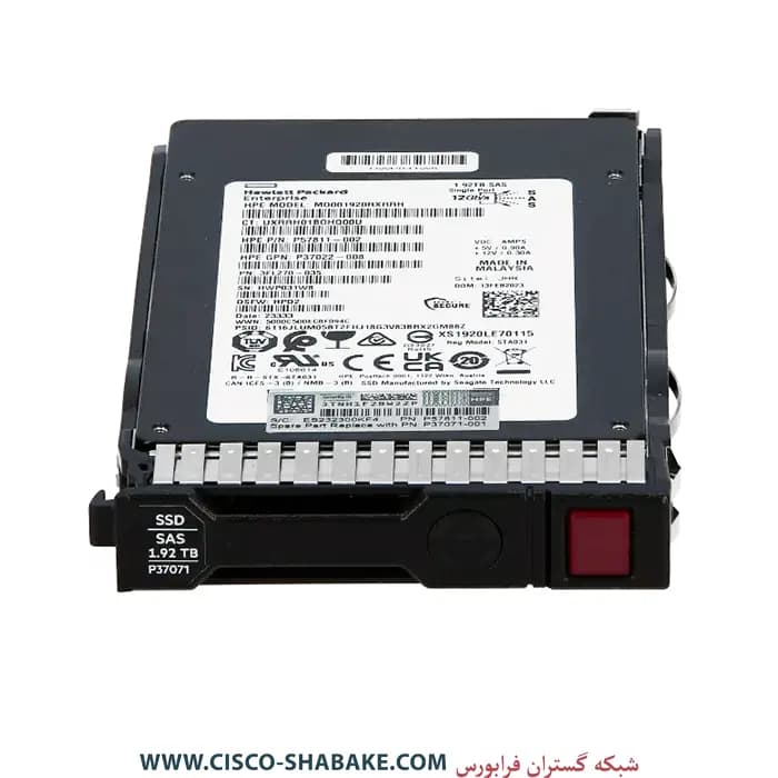 هارد SSD سرور HPE 1.92TB 12G 2.5in SAS MU DS SC P37011-B21 — تصویر ۶