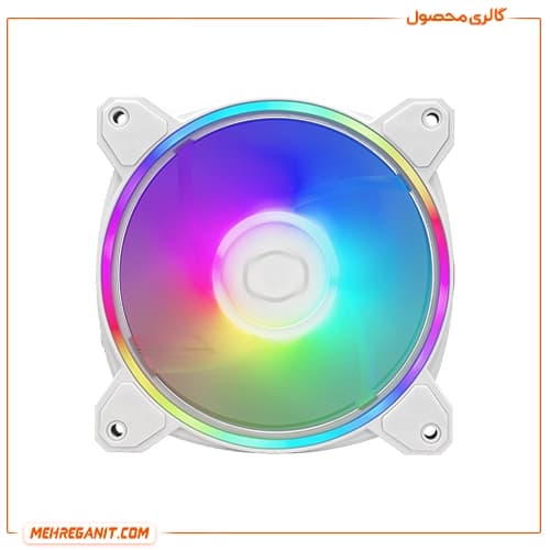 فن کیس کولرمستر CoolerMaster MF120 HALO2 ARGB WHITE 3×1 — تصویر ۵