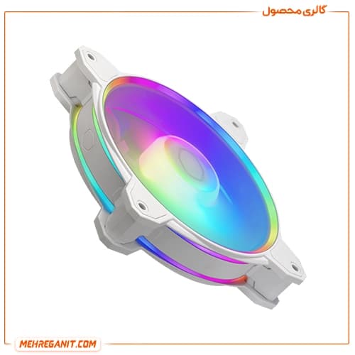 فن کیس کولرمستر CoolerMaster MF120 HALO2 ARGB WHITE 3×1 — تصویر ۶