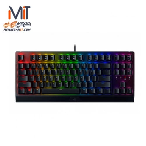 کیبورد مکانیکال گیمینگ ریزر مدل RAZER BlackWidow V3 TKL