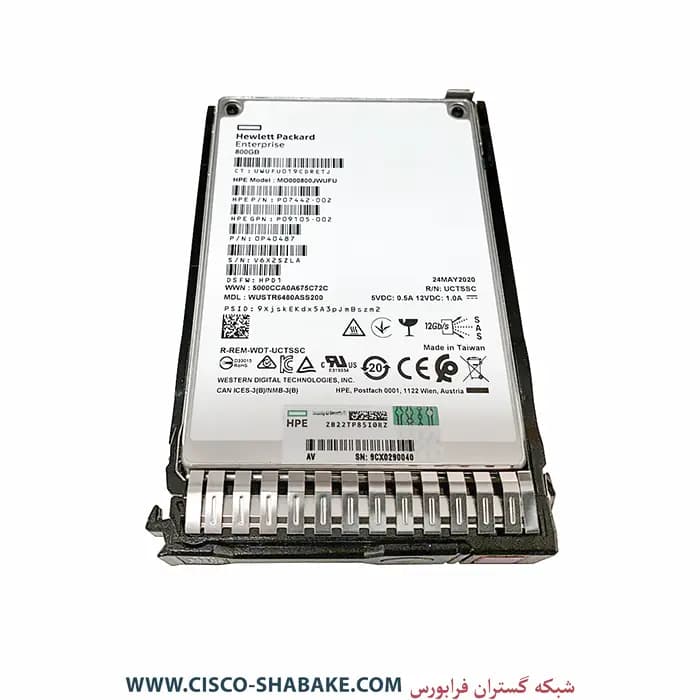 هارد SSD سرور HPE 800GB SAS SFF MU SC P49046-B21 — تصویر ۴