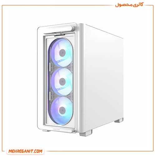 کیس کامپیوتر ایسوس کیس ASUS A23 PLUS White (BTF) Mid Tower — تصویر ۳
