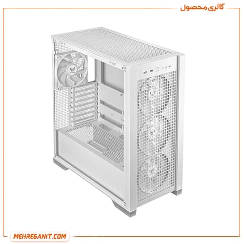 کیس کامپیوتر ایسوس مدل TUF Gaming GT302 ARGB White (BTF) — تصویر ۱۱