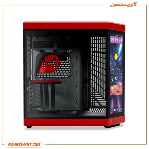 کیس گیمینگ هایت Y70 Touch Infinite Black Cherry — تصویر ۱۱