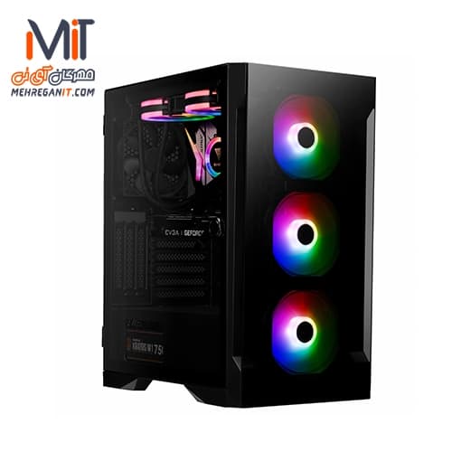 کیس کامپیوتر گیم دیاس مدل Gamdias TALOS E2 Elite Black
