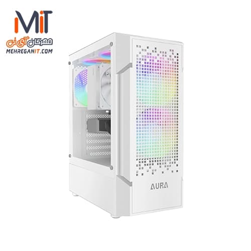 کیس کامپیوتر گیم دیاس مدل Gamdias AURA GC7 WH