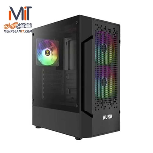 کیس کامپیوتر گیم دیاس مدل Gamdias AURA GC7 Black