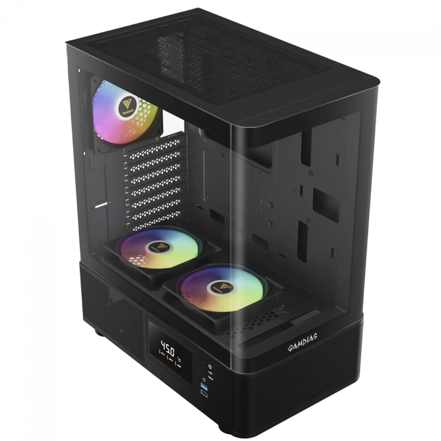 کیس کامپیوتر گیمینگ گیم دیاس مدل Gamdias ATLAS E2 CG — تصویر ۱۰