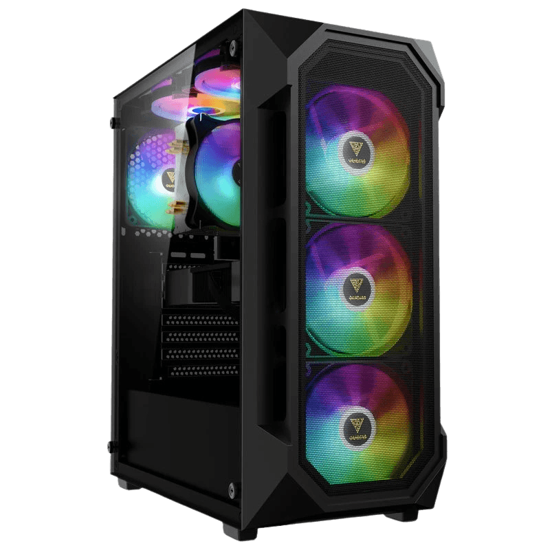 کیس کامپیوترگیم دیاس مدل Gamdias Aura GC1 Elite Black — تصویر ۴