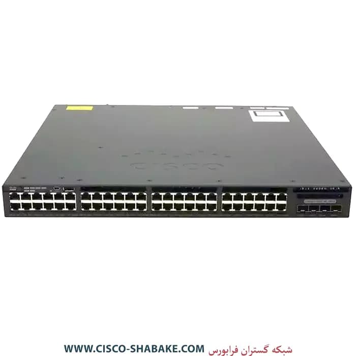 سوئیچ سیسکو WS-C3650-48PQ-E — تصویر ۲
