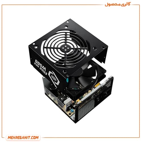 پاور کامپیوتر کولر مستر مدل Cooler Master ELITE NEX White 500W 230V — تصویر ۶