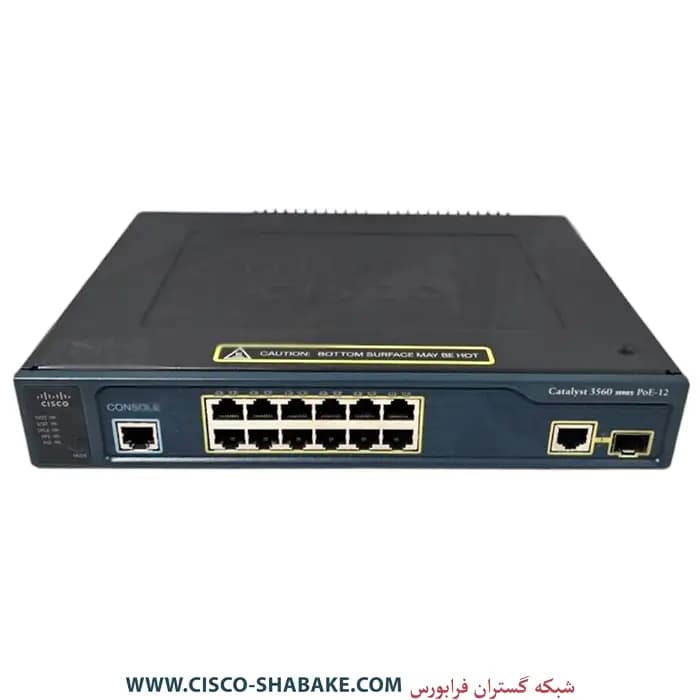 سوئیچ سیسکو WS-C3560-12PC-S
