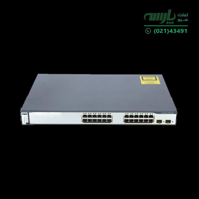 سوئیچ سیسکو WS-C3750-24TS-E — تصویر ۷
