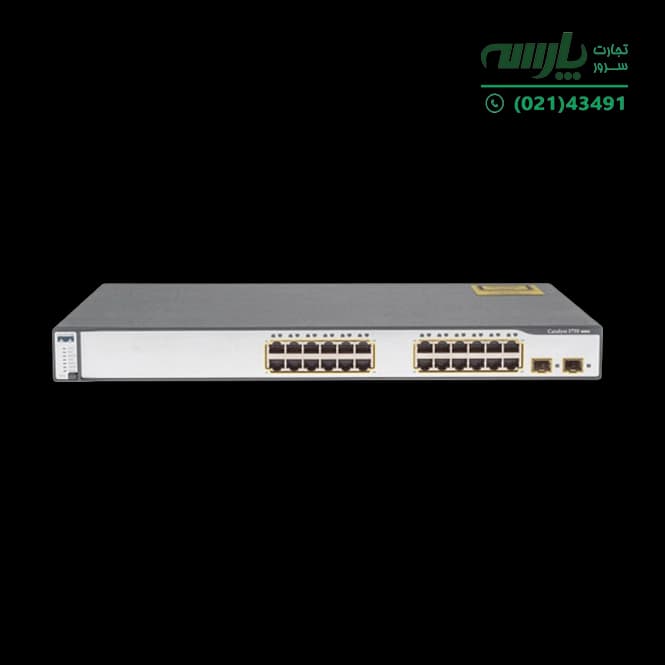 سوئیچ سیسکو WS-C3750-24TS-E — تصویر ۵